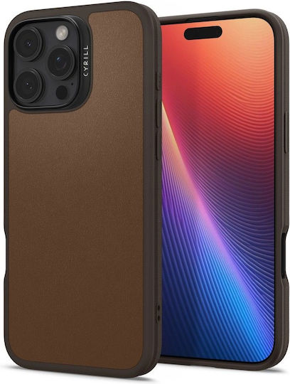 Spigen Cyrill Kajuk Mag Back Cover Δερματίνης Καφέ (iPhone 16 Pro Max) ACS08397 - Image 4