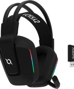 Aqirys Alya 2.0 Ασύρματο Over Ear Gaming Headset με σύνδεση 2.5mm / Bluetooth / USB