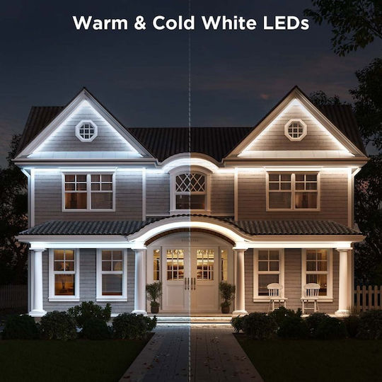 Govee Αδιάβροχη Smart Ταινία LED Wi-Fi RGBW Φως 10m με Τροφοδοτικό H70A13D1 - Image 11