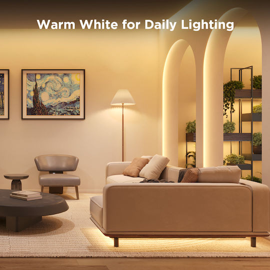 Govee Smart Ταινία LED Wi-Fi RGB Φως 10m με Τροφοδοτικό H612CCD1 - Image 9