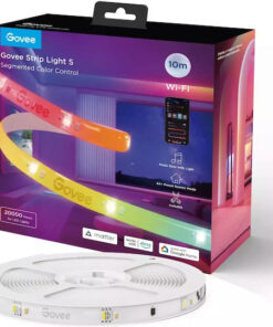 Govee Smart Ταινία LED Wi-Fi RGB Φως 10m με Τροφοδοτικό H612CCD1