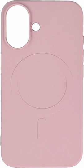 Liquid Silicone Case Magsafe Iphone 16 Plus Light Pink - Image 2