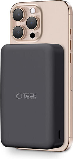 Tech-Protect PB12 LifeMag MagSafe Power Bank 20000mAh 15W με Θύρα USB-A και Θύρα USB-C Μαύρο - Image 3