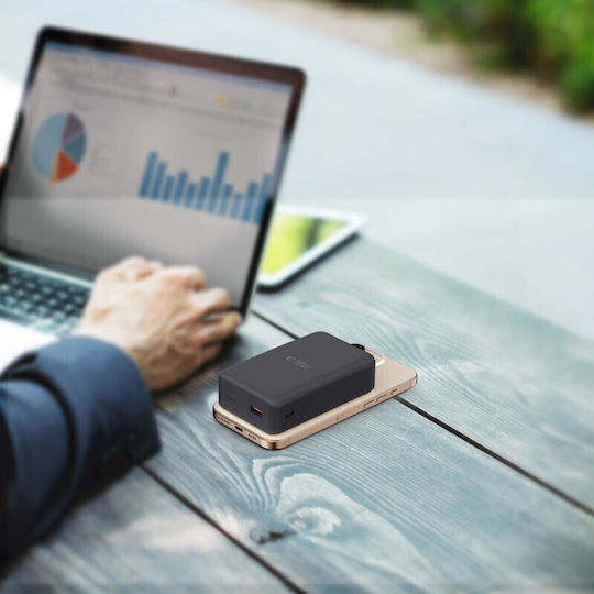 Tech-Protect PB12 LifeMag MagSafe Power Bank 20000mAh 15W με Θύρα USB-A και Θύρα USB-C Μαύρο - Image 5
