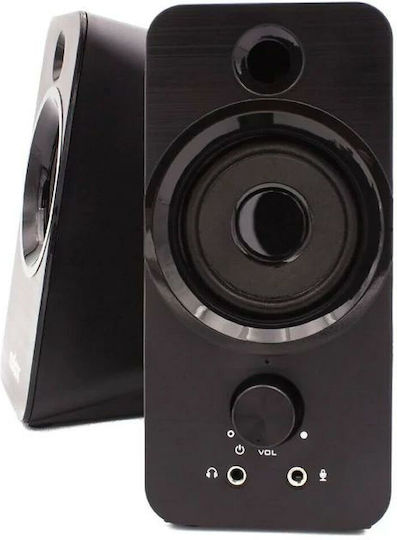 Nilox NXAPC02 Ηχεία Υπολογιστή 2.0 με Ισχύ 6W Μαύρα - Image 3