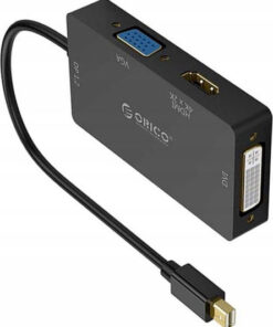 Alternative view of Orico Προσαρμογέας Μετατροπέας mini DisplayPort / HDMI / VGA male σε mini DisplayPort / HDMI / VGA female 1τμχ