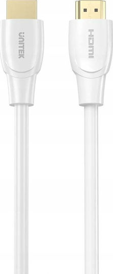 Unitek HDMI 2.0 Cable HDMI male - HDMI male 0.3m Λευκό - Image 2