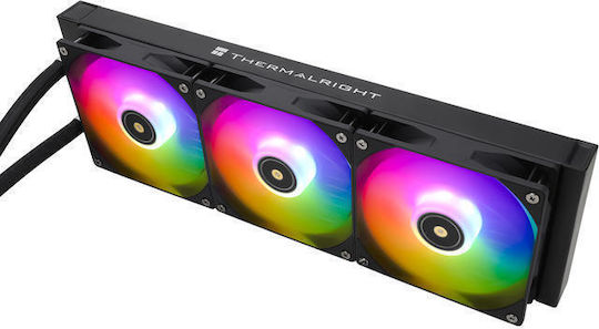 Thermalright Frozen Prism 360 (v2) Υδρόψυξη Επεξεργαστή Τριπλού Ανεμιστήρα 120mm για Socket AM4/AM5/1700/1200/115x με ARGB Φωτισμό - Image 4