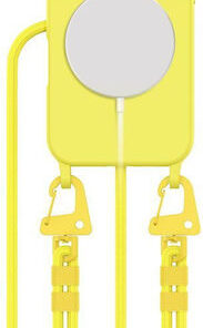 Tech-Protect Magnecklace Back Cover Σιλικόνης Κίτρινο (iPhone 16 Pro)