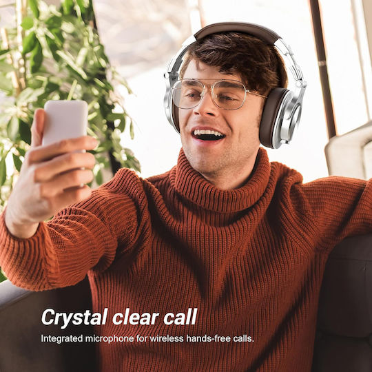 OneOdio Fusion A70 Ασύρματα / Ενσύρματα Over Ear Ακουστικά με 72 ώρες Λειτουργίας Καφέ - Image 9