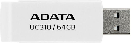 Adata Uc310 64GB USB 3.2 Stick Λευκό - Image 7