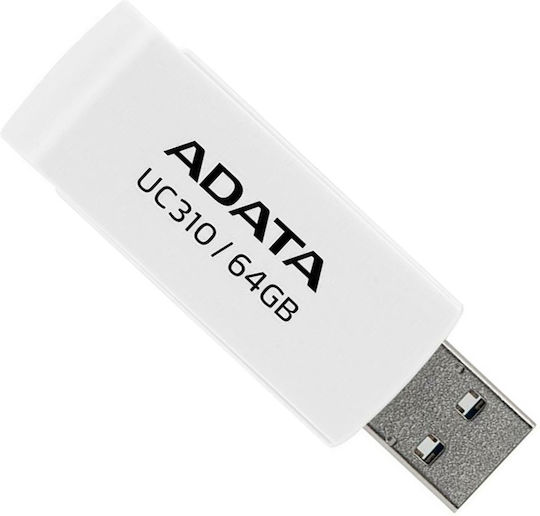 Adata Uc310 64GB USB 3.2 Stick Λευκό - Image 5