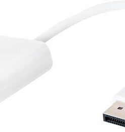 Alternative view of LogiLink Μετατροπέας DisplayPort male σε VGA female Λευκό 1τμχ CV0059B