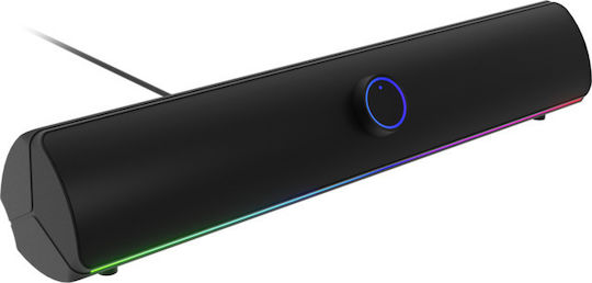 Genesis Helium 312BT Ηχείο Υπολογιστή με Bluetooth και Ισχύ 10W σε Μαύρο Χρώμα - Image 3