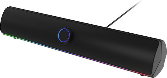 Genesis Helium 312BT Ηχείο Υπολογιστή με Bluetooth και Ισχύ 10W σε Μαύρο Χρώμα - Image 7