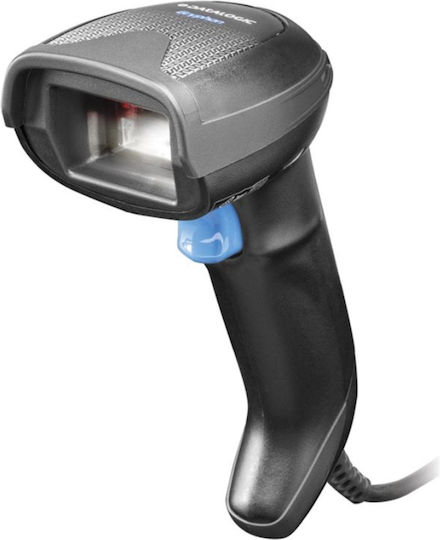 Datalogic Gryphon GD4520 Scanner Χειρός Ενσύρματο με Δυνατότητα Ανάγνωσης 2D και QR Barcodes GD4520-BKK1B - Image 3