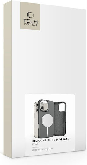 Tech-Protect Back Cover Σιλικόνης Γκρι (iPhone 16 Pro Max) - Image 3