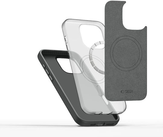 Tech-Protect Back Cover Σιλικόνης Γκρι (iPhone 16 Pro Max) - Image 2