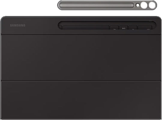 Samsung Flip Cover Σιλικόνης / Πλαστικό Ανθεκτική με Πληκτρολόγιο Μαύρο SAMSUNG TAB S10 ULTRA, S9 ULTRA EF-DX920UBEGWW - Image 7
