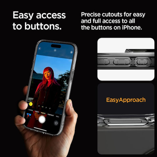 Spigen Ultra Hybrid MagFit Back Cover Πλαστικό 2mm Graphite (iPhone 16 Pro Max) ACS07999 - Image 10