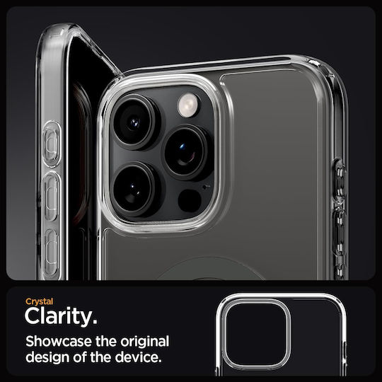 Spigen Ultra Hybrid MagFit Back Cover Πλαστικό 2mm Graphite (iPhone 16 Pro Max) ACS07999 - Image 8