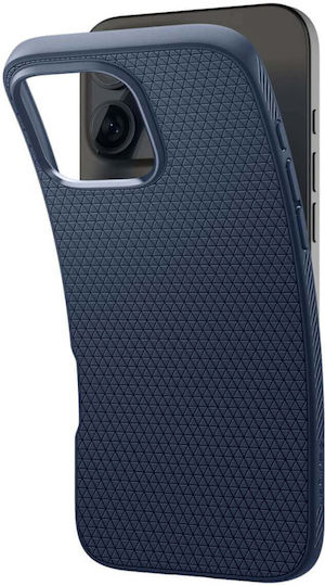 Spigen Liquid Air Back Cover Σιλικόνης 0.3mm Navy Μπλε (iPhone 16 Pro) ACS08118 - Image 4