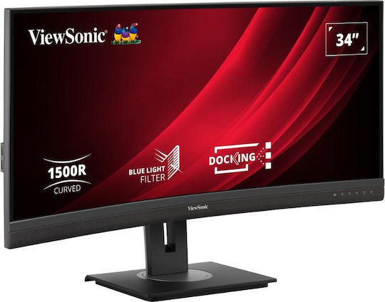 Viewsonic VG3456C Ultrawide VA Curved Monitor 34.1" QHD 3440x1440 με Χρόνο Απόκρισης 5ms GTG - Image 5