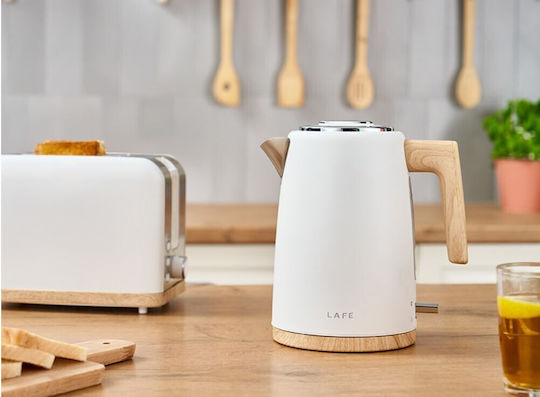 Lafe Scandi Pro Βραστήρας 1.7lt 2200W Λευκός - Image 4