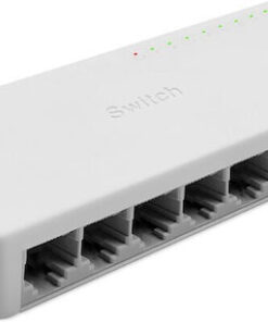 Qoltec 52248 Unmanaged Switch με 8 Θύρες Gigabit (1Gbps) Ethernet