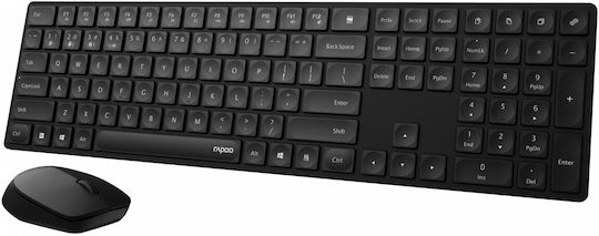 Rapoo 8020m Ασύρματο Σετ Πληκτρολόγιο & Ποντίκι Αγγλικό US - Image 5