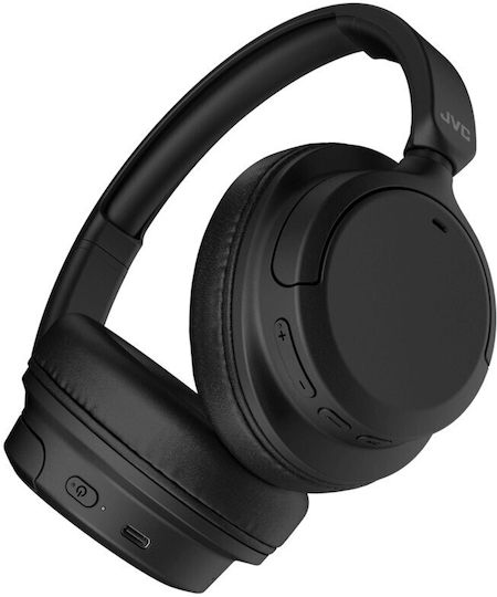 JVC HA-S75N Ασύρματα / Ενσύρματα Over Ear Ακουστικά με 35 ώρες Λειτουργίας Μαύρα - Image 2