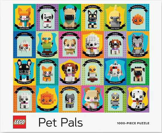 Lego Pet Pals 1000-piece Puzzle | Skroutz Βιβλία