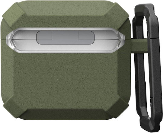 UAG Plasma Θήκη Σιλικόνης με Γάντζο Olive Drab Χακι για Apple AirPods 4 - Image 2