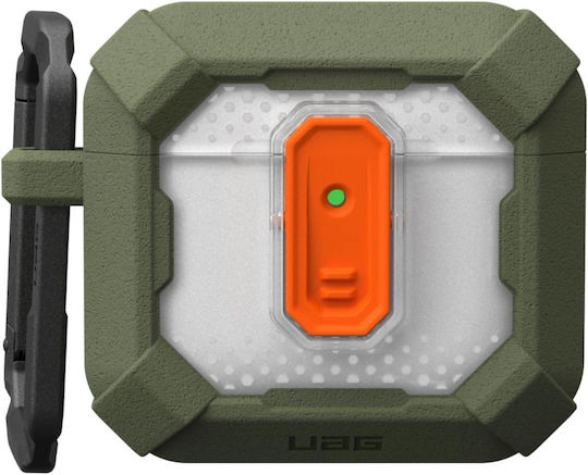UAG Plasma Θήκη Σιλικόνης με Γάντζο Olive Drab Χακι για Apple AirPods 4 - Image 5