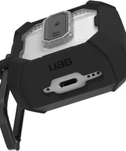 Alternative view of UAG Plasma Θήκη Σιλικόνης με Γάντζο σε Μαύρο χρώμα για Apple AirPods 4