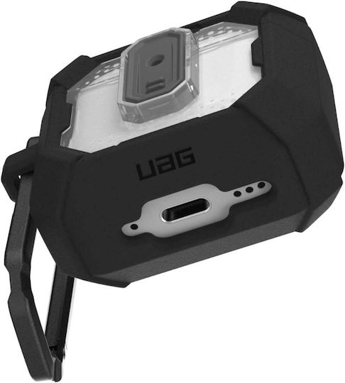 UAG Plasma Θήκη Σιλικόνης με Γάντζο σε Μαύρο χρώμα για Apple AirPods 4 - Image 2