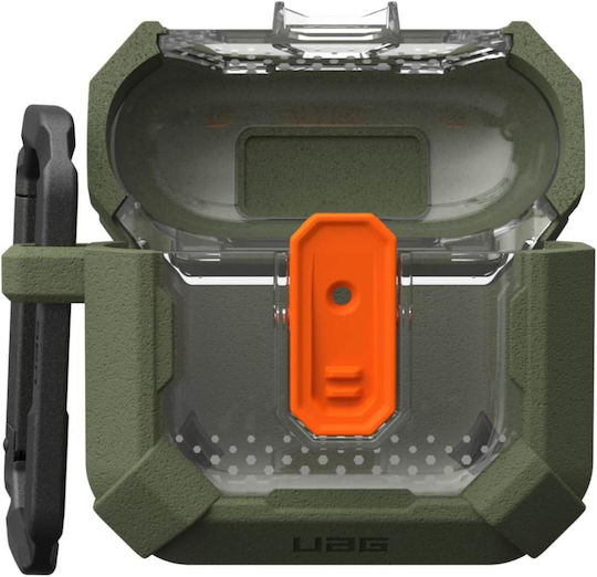 UAG Plasma Θήκη Σιλικόνης με Γάντζο Olive Drab Χακι για Apple AirPods 4 - Image 6