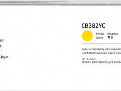 Alternative view of HP 824A Γνήσιο Toner Laser Εκτυπωτή Κίτρινο CB382YC