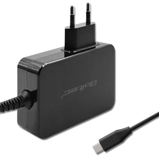 Qoltec Φορτιστής με Ενσωματωμένο Καλώδιο GaN USB-C 100W Power Delivery Μαύρος (Power Pro) - Image 6