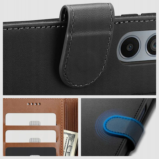 Tech-Protect Wallet Δερματίνης Μαύρο (Motorola Edge 50 Neo / 60 Neo) - Image 3