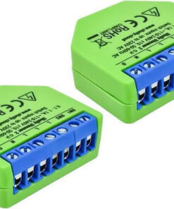 Shelly Dimmer2 Smart Switch Dimmer 1 Καναλιού Wi-Fi 1A (χωρίς Ουδέτερο) 2τμχ