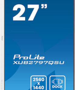 Alternative view of Iiyama ProLite XUB2797QSU-W2 IPS Monitor 27" QHD 2560x1440