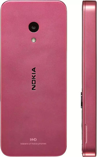 Nokia 225 4G (2024) Dual SIM Κινητό με Κουμπιά (Αγγλικό Μενού) Ροζ - Image 5