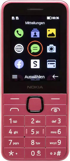 Nokia 225 4G (2024) Dual SIM Κινητό με Κουμπιά (Αγγλικό Μενού) Ροζ - Image 4