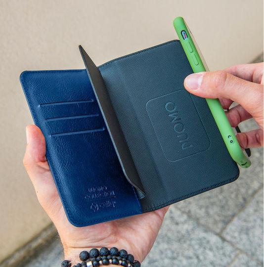 Celly Duomo Book Case έως 5.8" Μπλε - Image 3