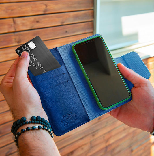 Celly Duomo Book Case έως 5.8" Μπλε - Image 2
