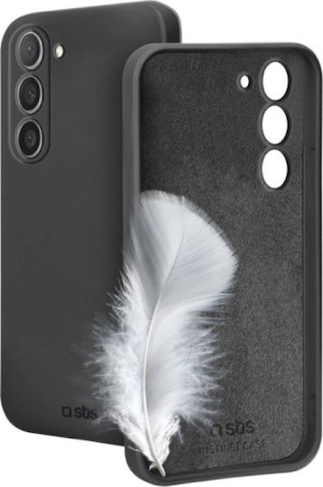 SBS Instinct Back Cover Σιλικόνης Μαύρο (Galaxy A14) INSTSAA144GK