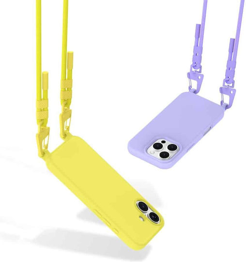 Tech-Protect Magnecklace Back Cover Σιλικόνης Κίτρινο (iPhone 16 Pro Max) - Image 4