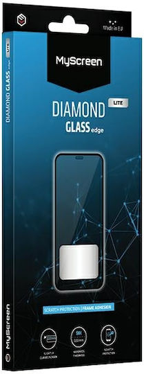 MyScreenPROTECTOR Diamond Glass Edge Lite 0.33mm Full Glue Full Face Tempered Glass Μαύρο (Huawei Nova Y61) MSRN369 - Image 3