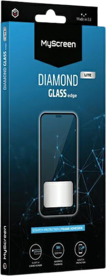MyScreenPROTECTOR Diamond Glass Edge Lite 0.33mm Full Glue Full Face Tempered Glass Μαύρο (Huawei Nova Y61) MSRN369 - Image 2